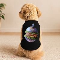 Planet Earth Hamburger Doggie Tank thumb 2