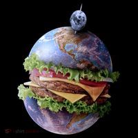 Planet Earth Hamburger Coffee Mug thumb 5