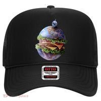 Planet Earth Hamburger Hat thumb 0