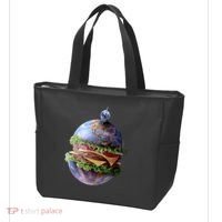 Planet Earth Hamburger Tote Bag thumb 3