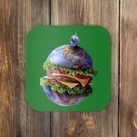 Planet Earth Hamburger Coaster thumb 0