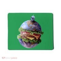 Planet Earth Hamburger Mousepad thumb 0