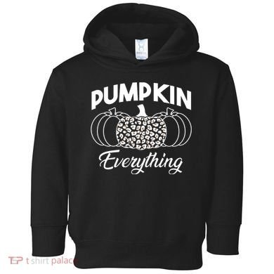 Pumpkin Everything Halloween Lover Toddler Hoodie