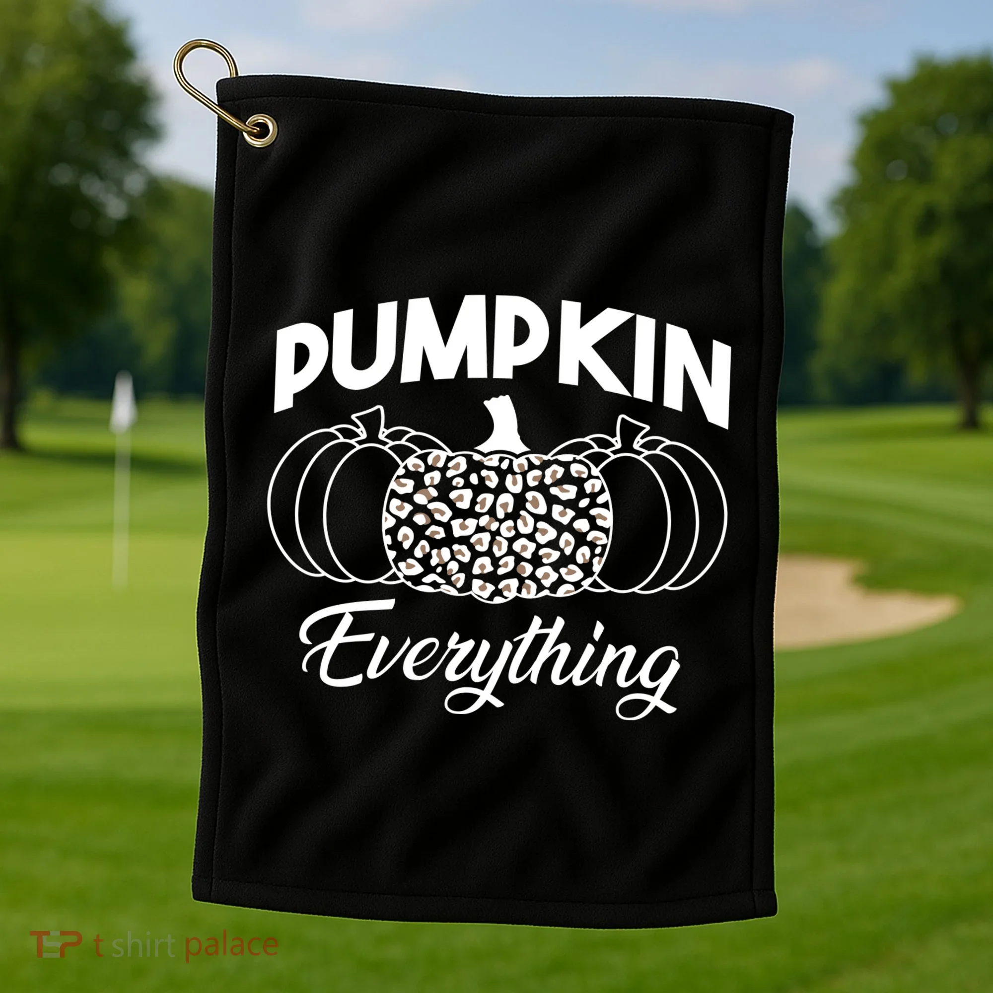 Pumpkin Everything Halloween Lover Golf Towel