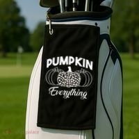 Pumpkin Everything Halloween Lover Golf Towel thumb 2