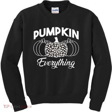 Pumpkin Everything Halloween Lover Kids Sweatshirt