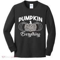 Pumpkin Everything Halloween Lover Kids Long Sleeve Shirt thumb 0