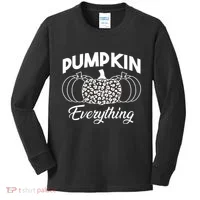 Pumpkin Everything Halloween Lover Kids Long Sleeve Shirt thumb 0