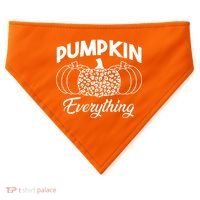 Pumpkin Everything Halloween Lover USA-Made Doggie Bandana thumb 0