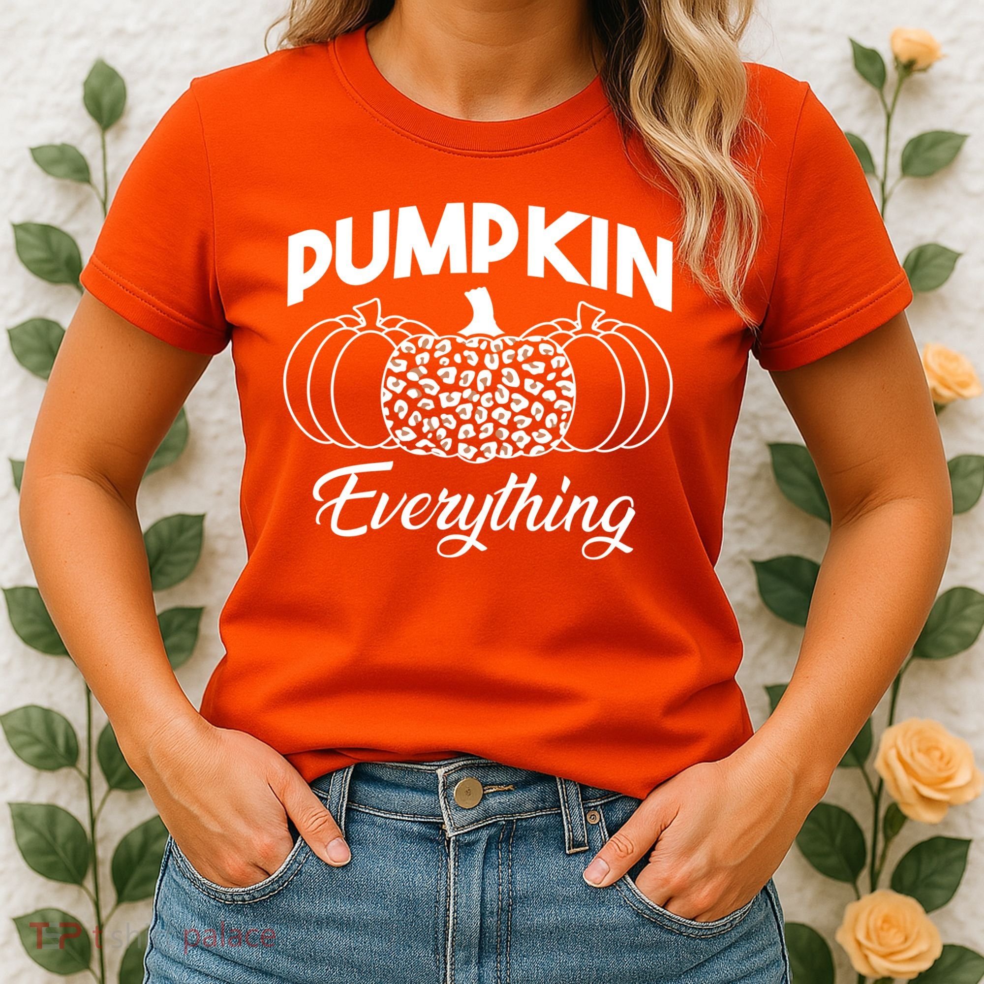 Pumpkin Everything Halloween Lover Women's T-Shirt