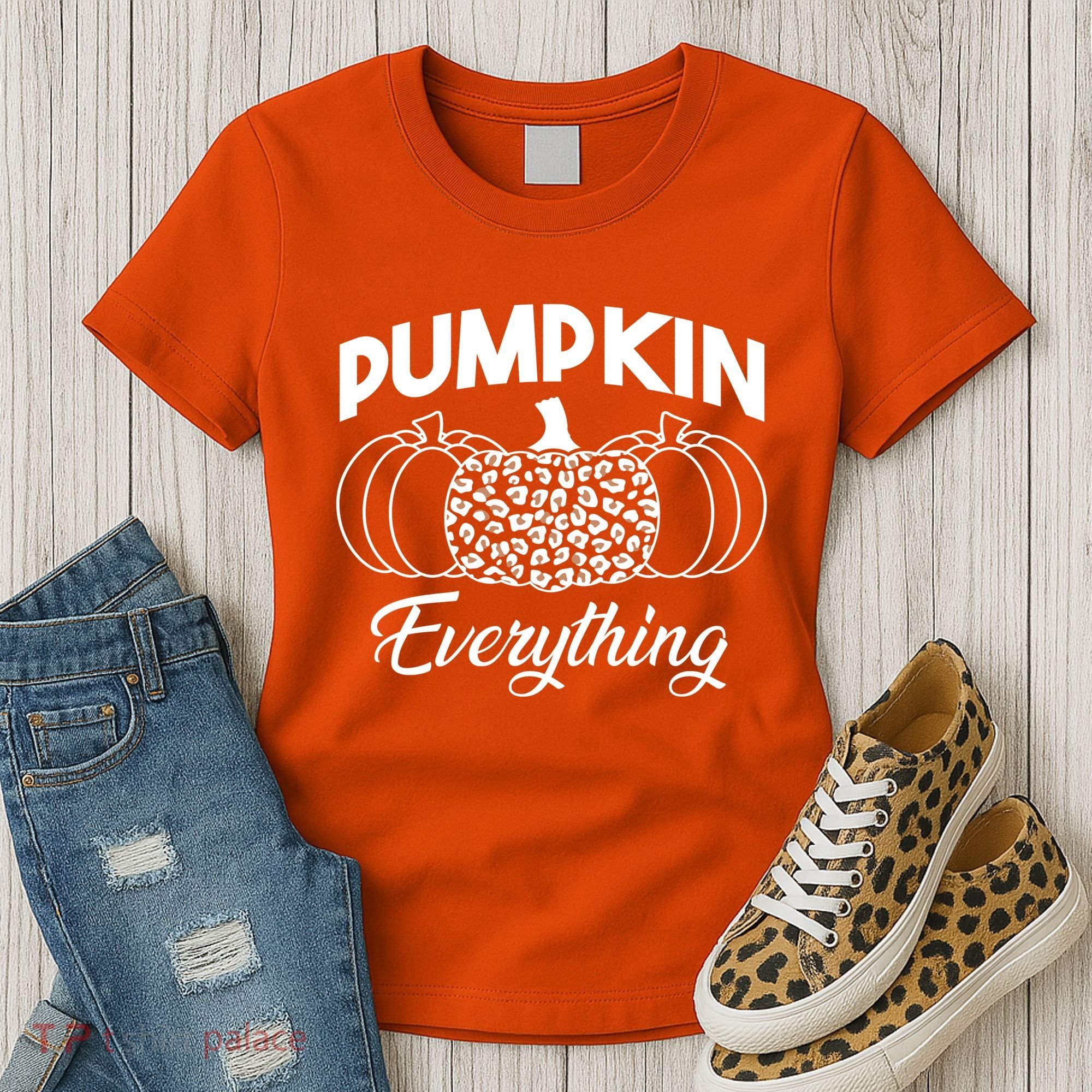 Pumpkin Everything Halloween Lover Women's T-Shirt