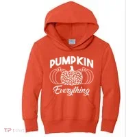 Pumpkin Everything Halloween Lover Kids Hoodie thumb 0