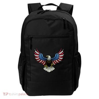 Patriotic Eagle Illustration Backpack