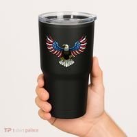 Patriotic Eagle Illustration Tumbler thumb 2