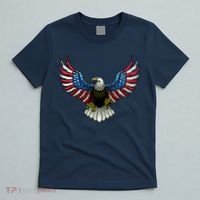Patriotic Eagle Illustration T-Shirt thumb 5