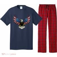 Patriotic Eagle Illustration Pajama Set thumb 0