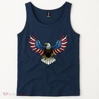 Patriotic Eagle Illustration Tank Top thumb 2