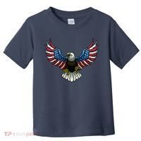 Patriotic Eagle Illustration Toddler T-Shirt thumb 0