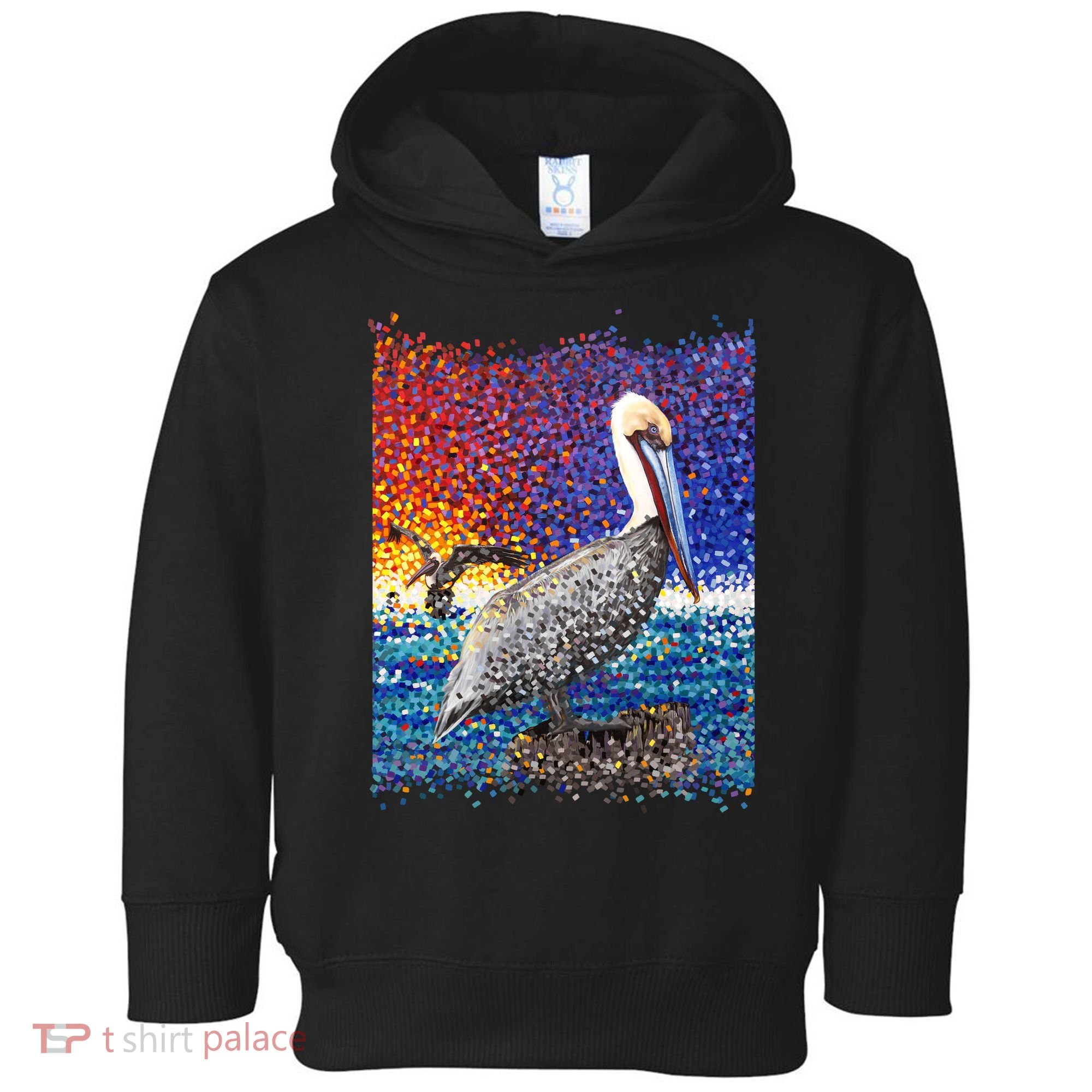 Pelican Pixels Toddler Hoodie