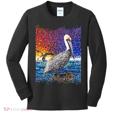 Pelican Pixels Kids Long Sleeve Shirt