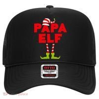 Papa Elf Matching Elf Papa Christmas Hat thumb 0