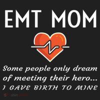 Proud Emt Mom Emergency Medical Technician Mother Quote Gift Beanie thumb 2