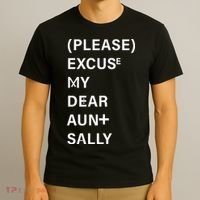PEMDAS Please Excuse My Dear Aunt Sally T-Shirt thumb 3