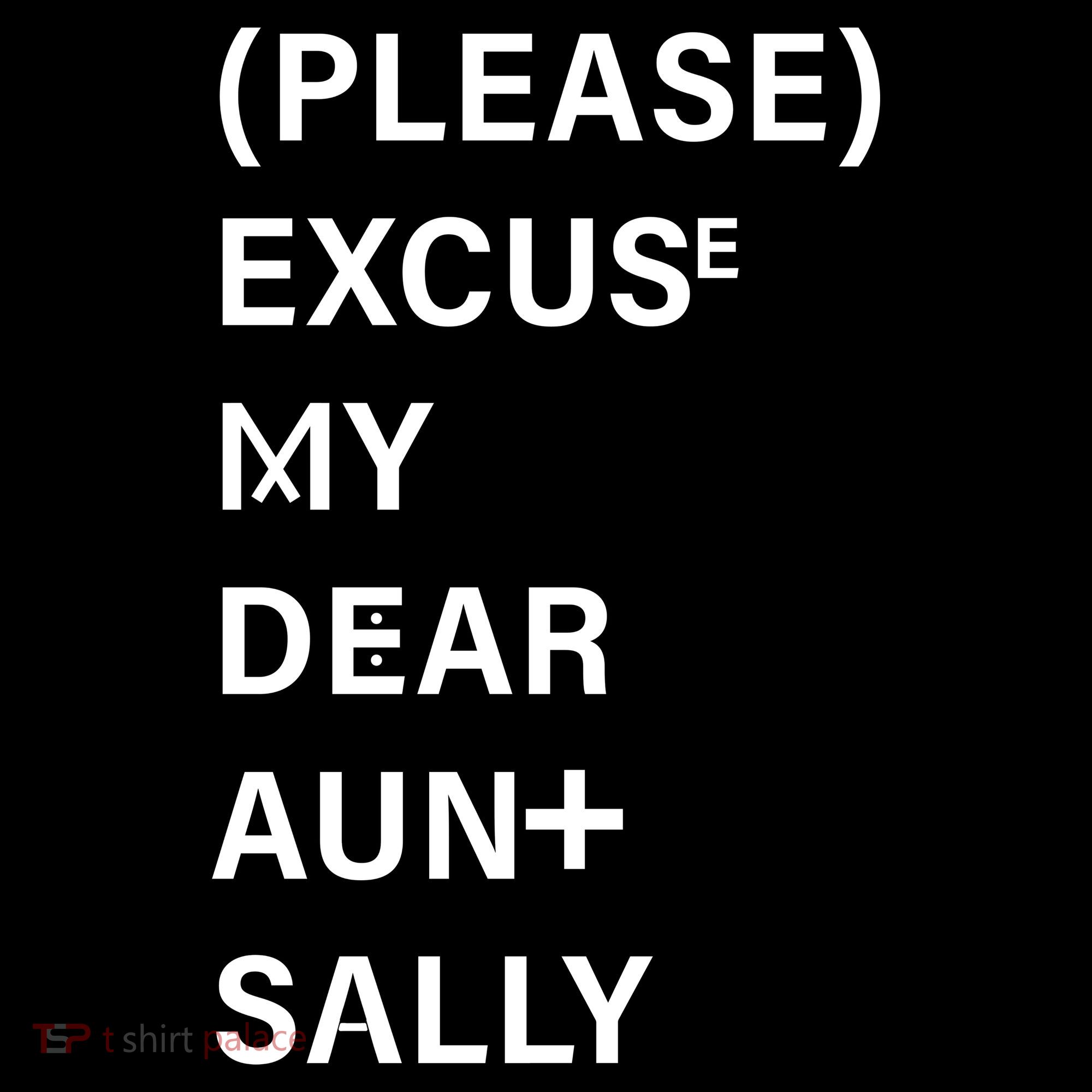 PEMDAS Please Excuse My Dear Aunt Sally T-Shirt