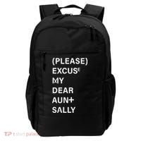 PEMDAS Please Excuse My Dear Aunt Sally Backpack thumb 0