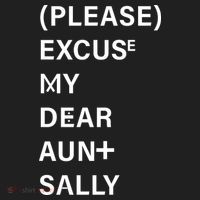 PEMDAS Please Excuse My Dear Aunt Sally Beanie thumb 2