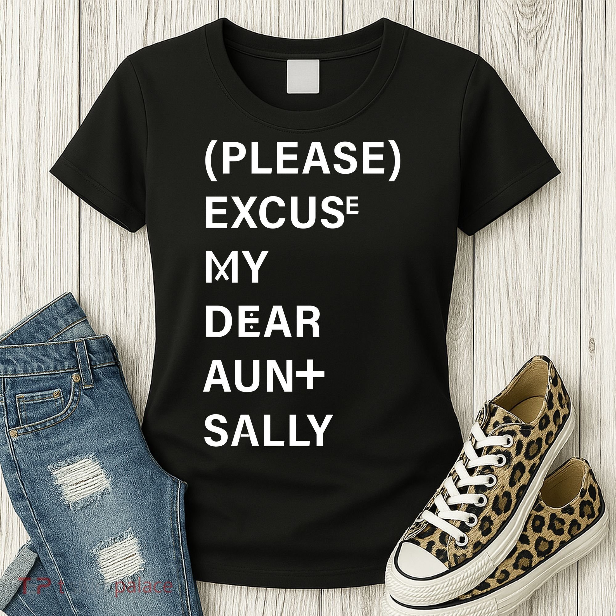 PEMDAS Please Excuse My Dear Aunt Sally Women's T-Shirt