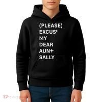 PEMDAS Please Excuse My Dear Aunt Sally Kids Hoodie thumb 4