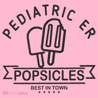Pediatric Emergency Nurse Popsicle Funny ER ED Nurse Peds Rn Coaster thumb 2