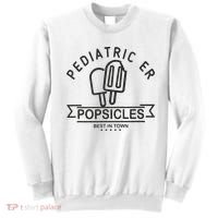 Pediatric Emergency Nurse Popsicle Funny ER ED Nurse Peds Rn Sweatshirt thumb 0