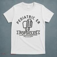 Pediatric Emergency Nurse Popsicle Funny ER ED Nurse Peds Rn T-Shirt thumb 5