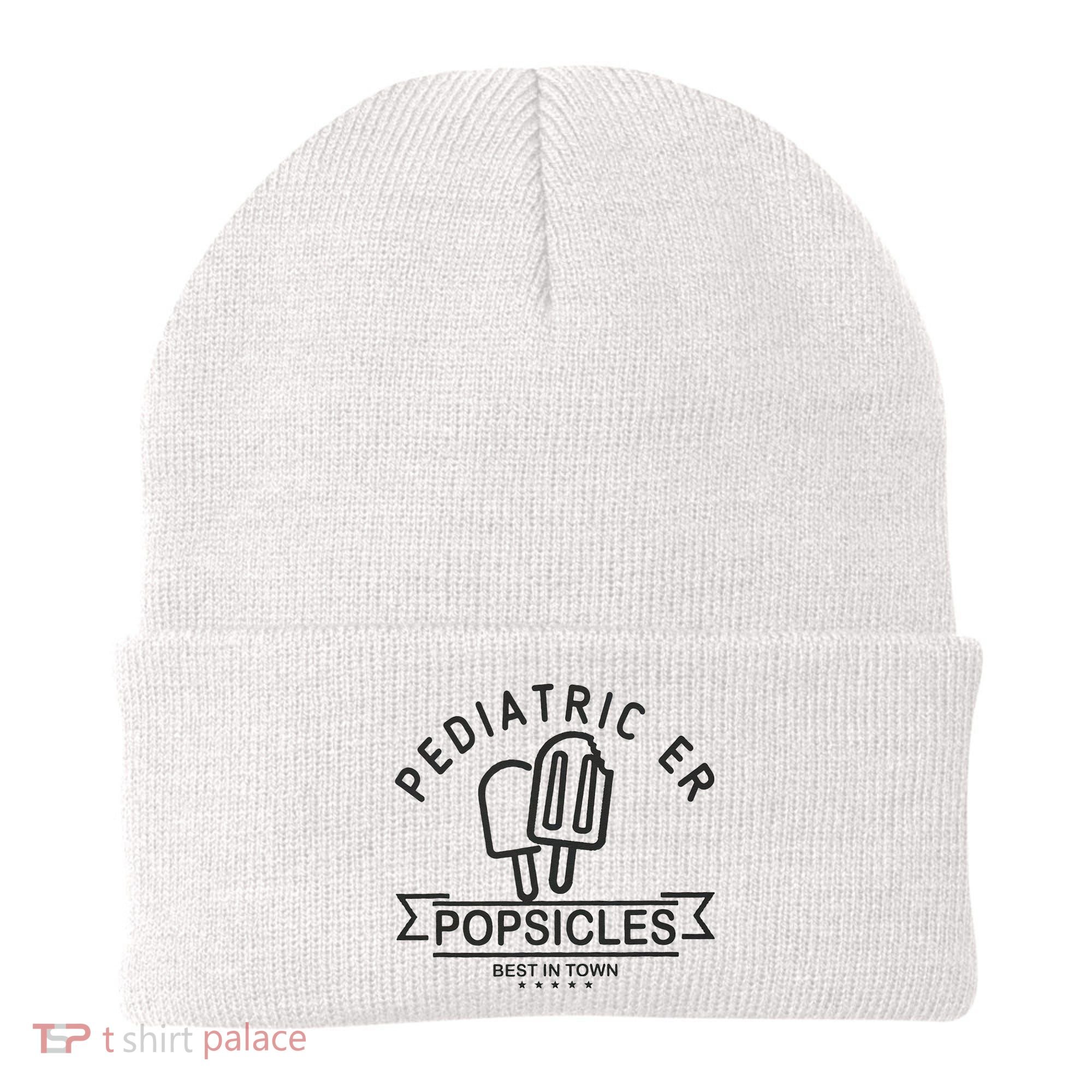 Pediatric Emergency Nurse Popsicle Funny ER ED Nurse Peds Rn Beanie