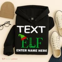 Personalize Elf Name Custom Family Matching Christmas Hoodie thumb 4