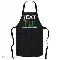 Personalize Elf Name Custom Family Matching Christmas Apron thumb 0