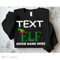 Personalize Elf Name Custom Family Matching Christmas Sweatshirt thumb 2