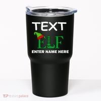 Personalize Elf Name Custom Family Matching Christmas Tumbler thumb 0
