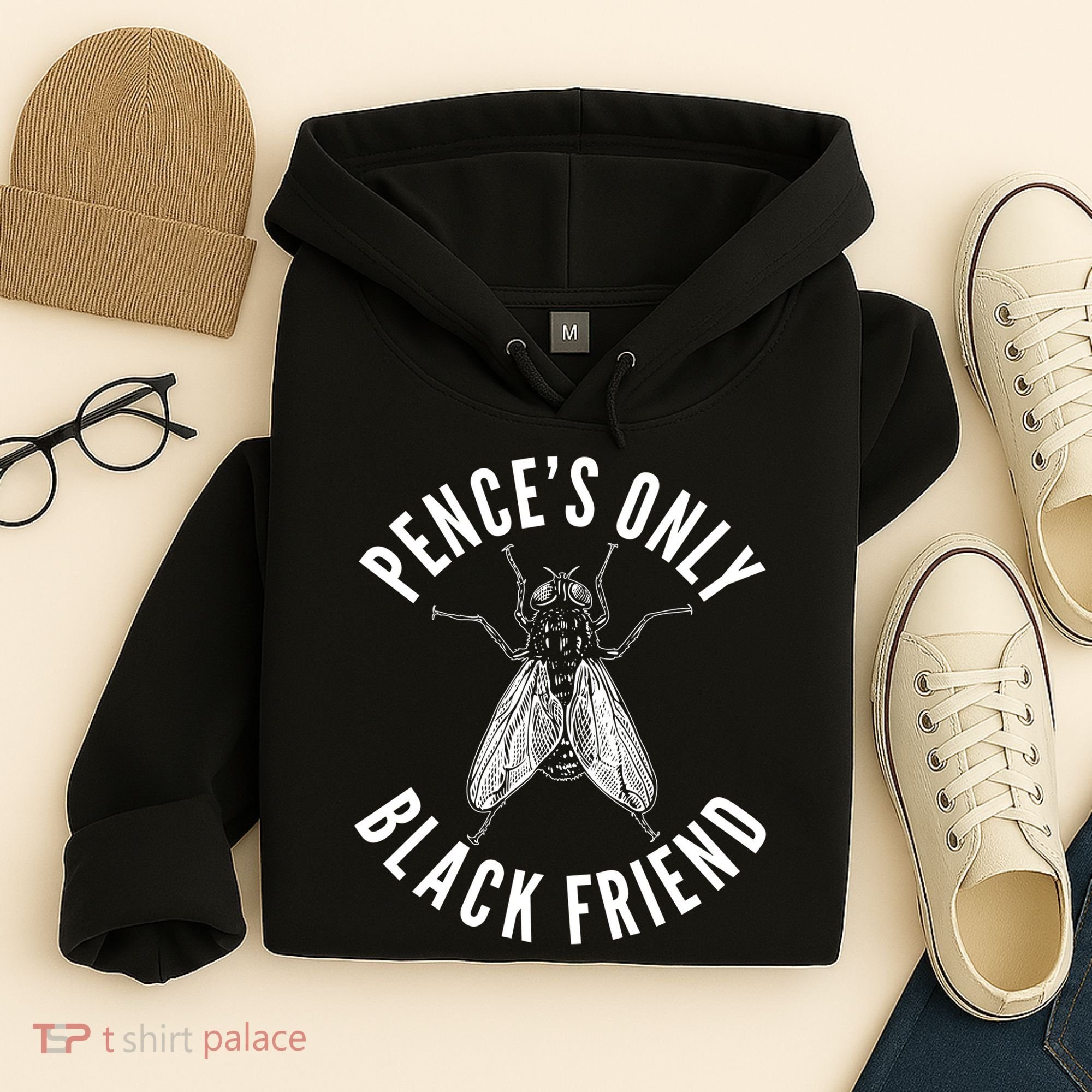 Pence's Only Black Friend Mike Pence Debate Fly Hoodie