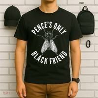 Pence's Only Black Friend Mike Pence Debate Fly T-Shirt thumb 6