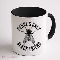 Pence's Only Black Friend Mike Pence Debate Fly Coffee Mug thumb 1