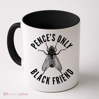 Pence's Only Black Friend Mike Pence Debate Fly Coffee Mug