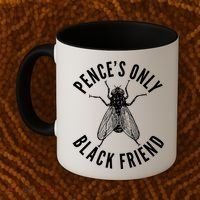 Pence's Only Black Friend Mike Pence Debate Fly Coffee Mug thumb 2