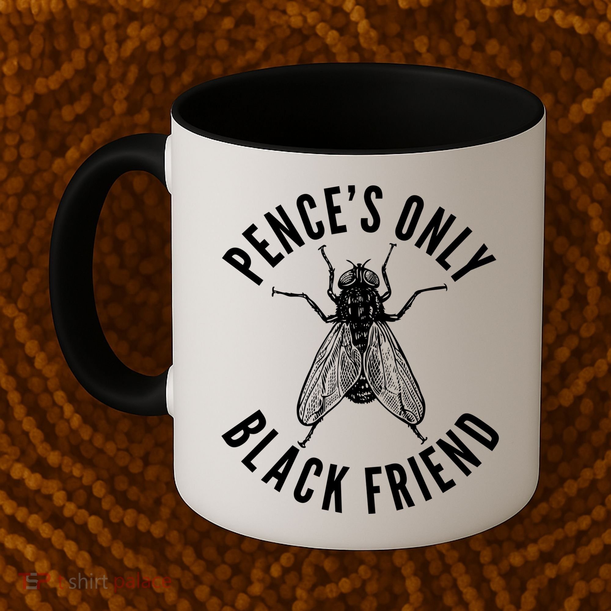Pence's Only Black Friend Mike Pence Debate Fly Coffee Mug