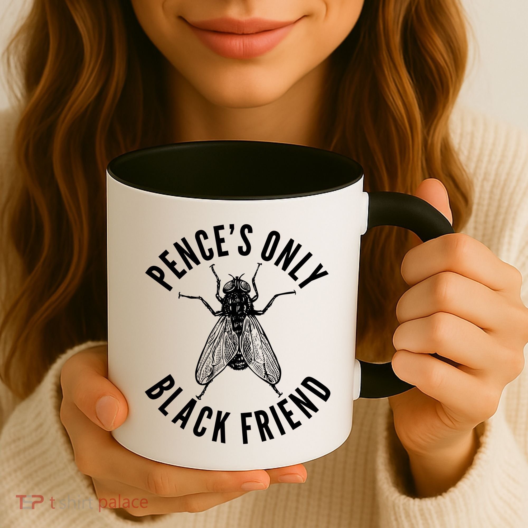 Pence's Only Black Friend Mike Pence Debate Fly Coffee Mug