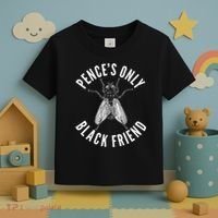 Pence's Only Black Friend Mike Pence Debate Fly Toddler T-Shirt thumb 3