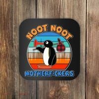 Pengu Noot Noot MotherF*ckers Coaster thumb 0