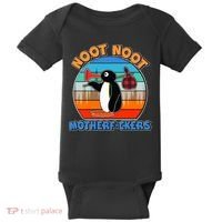 Pengu Noot Noot MotherF*ckers Baby Bodysuit thumb 0